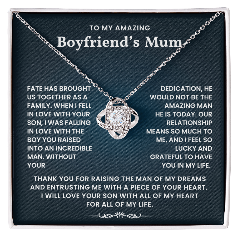 To My Boyfriend's Mum - I Feel So Lucky and Grateful To Have You In My Life - Necklace