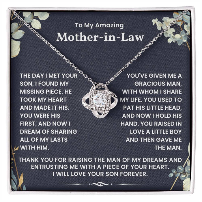 Mothers Day Gift Necklace for Mother In Law Lux212