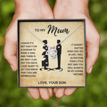 I Will Always Be Your Little Boy - Mothers Day Gift Necklace for Mom