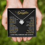 To My Daughter Necklace - I Love You Always from Dad