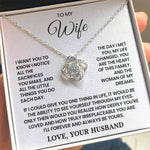 To My Wife - You Are The Heart of This Family - Necklace Lux717