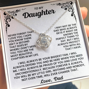 To My Daughter - You Are The Most Beautiful Chapters In My Life - Necklace