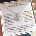 To My Husband's Mum- Loveknot Neclace- Mother's Day Gift