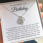 Birthday Gift For Her - Birthday Necklace for Daughter