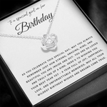 Birthday Gift For Her - Birthday Necklace for Daughter