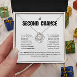 A Second Chance – Apology Necklace with Message Card.