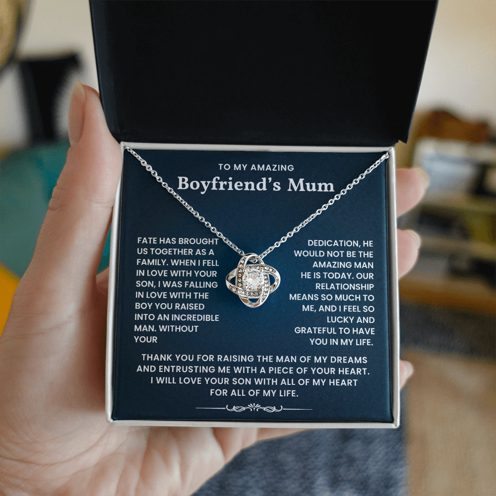 To My Boyfriend's Mum - I Feel So Lucky and Grateful To Have You In My Life - Necklace