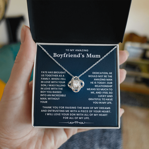To My Boyfriend's Mum - I Feel So Lucky and Grateful To Have You In My Life - Necklace
