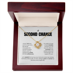 A Second Chance – Apology Necklace with Message Card.