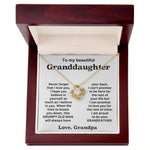 To My Granddaughter-Grandpa