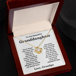 To My Granddaughter-Grandpa
