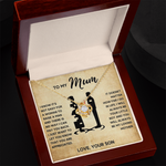I Will Always Be Your Little Boy - Mothers Day Gift Necklace for Mum