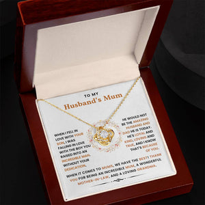 To My Husband's Mum- Loveknot Neclace- Mother's Day Gift