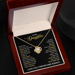 To My Daughter Necklace - I Love You Always from Dad