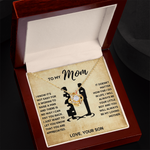 I Will Always Be Your Little Boy - Mothers Day Gift Necklace for Mom