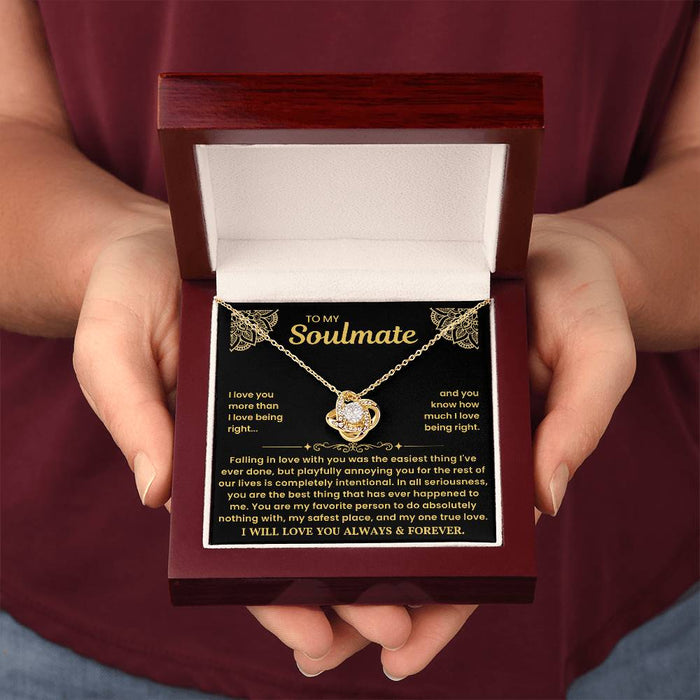 You Are My One True Love - Soulmate Necklace En623