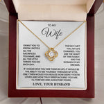 To My Wife - You Are The Heart of This Family - Necklace Lux717