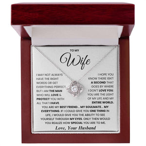 To My Wife - You Are My Best Friend - Necklace