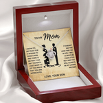 I Will Always Be Your Little Boy - Mothers Day Gift Necklace for Mom