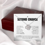 A Second Chance – Apology Necklace with Message Card.