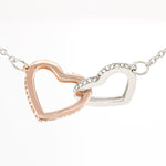 Double Heart Necklace | Two Hearts Necklace | luxoz