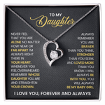 To My Daughter - With all my love Necklace