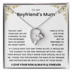 To My Boyfriend's Mum - I'm Prepared To Be His Last- Necklace