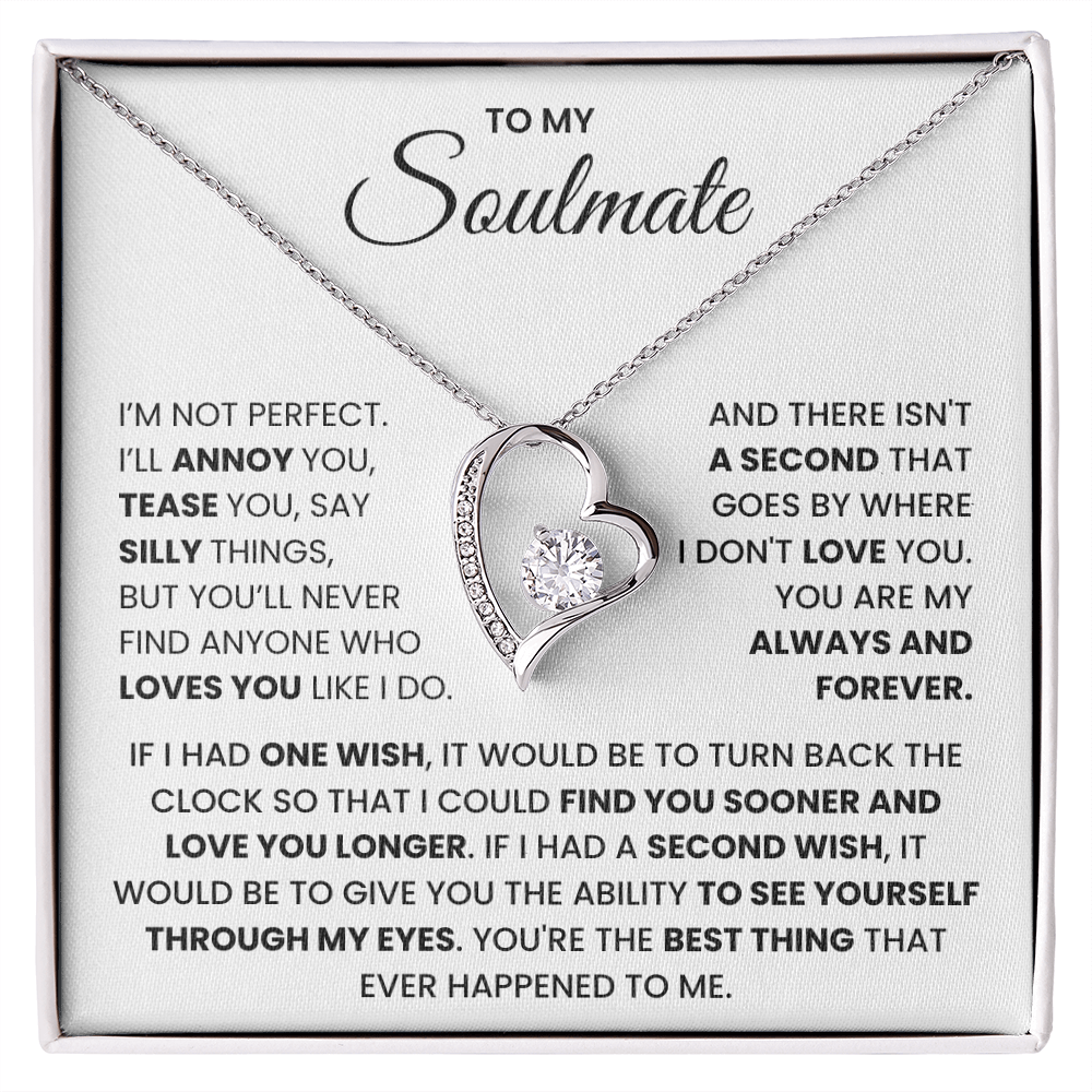 Luxoz | To My Soulmate Gift Set Necklace | Lux222