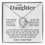 To My Daughter - I Love You - Beautiful Gift Set From Dad - Lx003