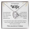 To My Beautiful Wife – Sparkling Jewellery Gift Set with Message Card
