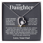 To My Daughter - I Love You - Beautiful Gift Set From Dad - Lx003