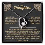 To My Daughter - I Will Always Be Your Biggest Fan - Necklace