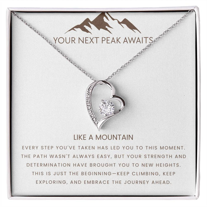 Graduation Gifts for Her - Your Next Peak Awaits - Necklace