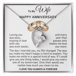 Romantic Anniversary Gift for Wife- Necklace