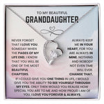 To My Beautiful Granddaughter - You Will Be One of The Most Beautiful Chapters - Necklace