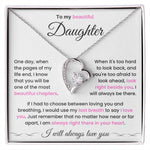 To My Daughter - You Will Be The Most Beautiful Chapters - Necklace