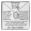 Happy Birthday Necklace Gift Set for Wife BDY01