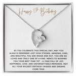 Happy 13th Birthday Gift for Her - Necklace