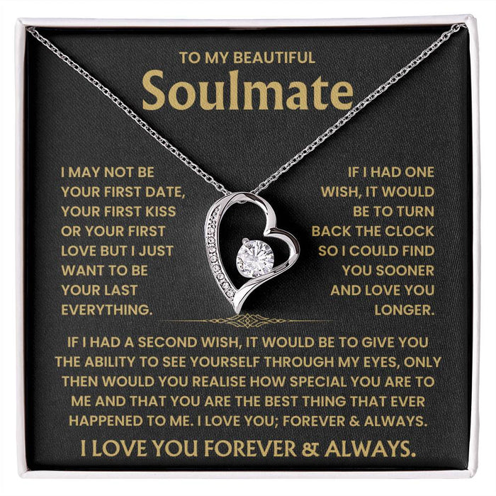 To My Soulmate - You're The Best Thing That Ever Happened To Me - Necklace