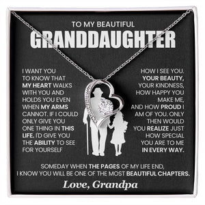 To My Beautiful Granddaughter – My little star