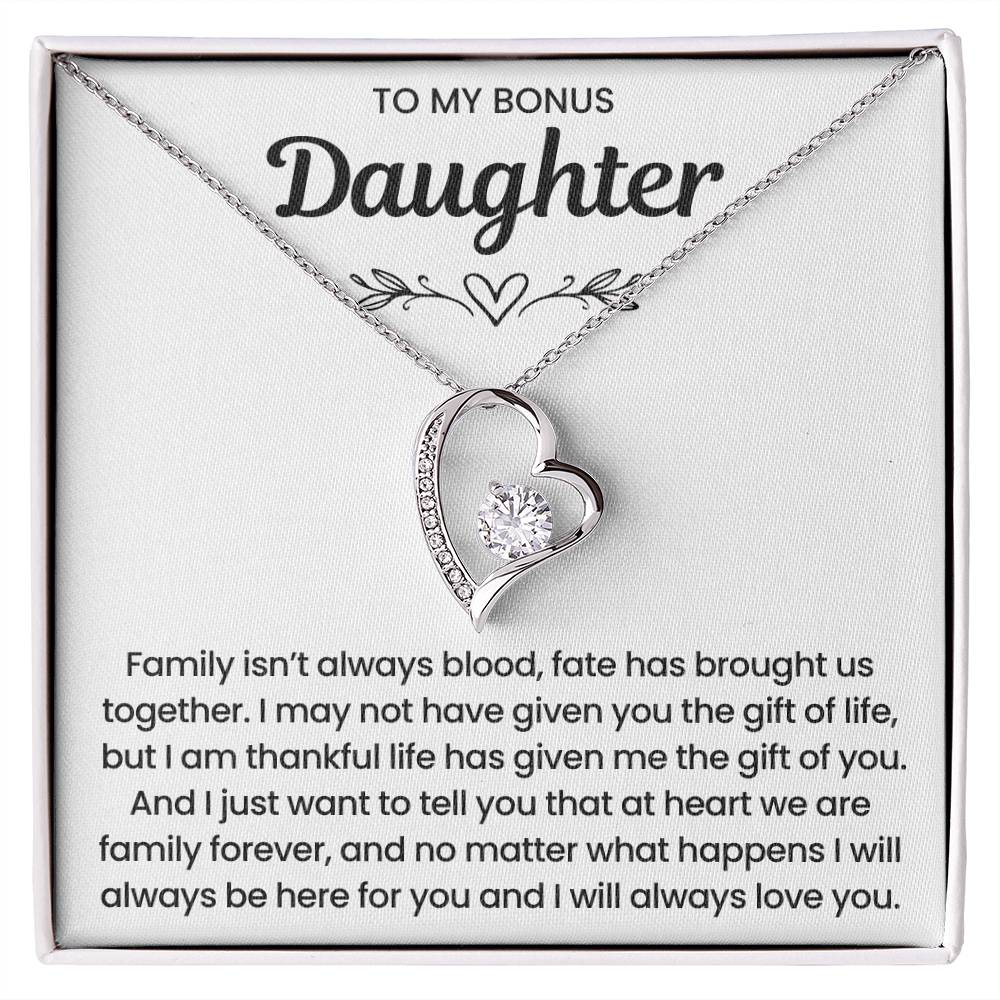 To My Bonus Daughter - With all my love