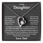 To My Daughter - I'm Not Far Only Quiet - Necklace