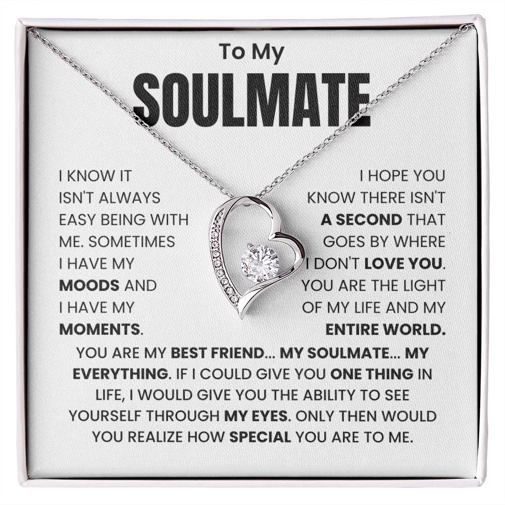 To My Soulmate - You Are My Best Friend, My Soulmate - Necklace