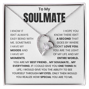 To My Soulmate - You Are My Best Friend, My Soulmate - Necklace
