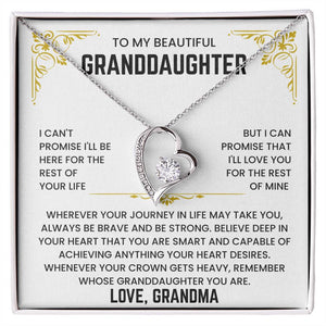 To My Granddaughter - Personalised Beautiful Gift Set