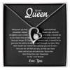 To My Queen - I Will Forever Love You - Necklace