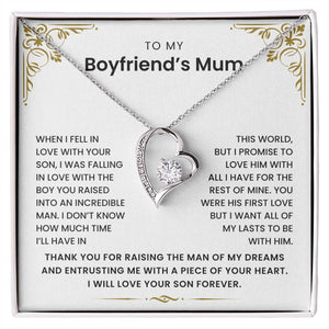 To My Boyfriend's Mum - Thank You for Raising The Man of My Dreams - Necklace