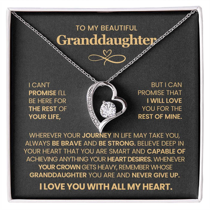 To My Beautiful Granddaughter – Always in my heart