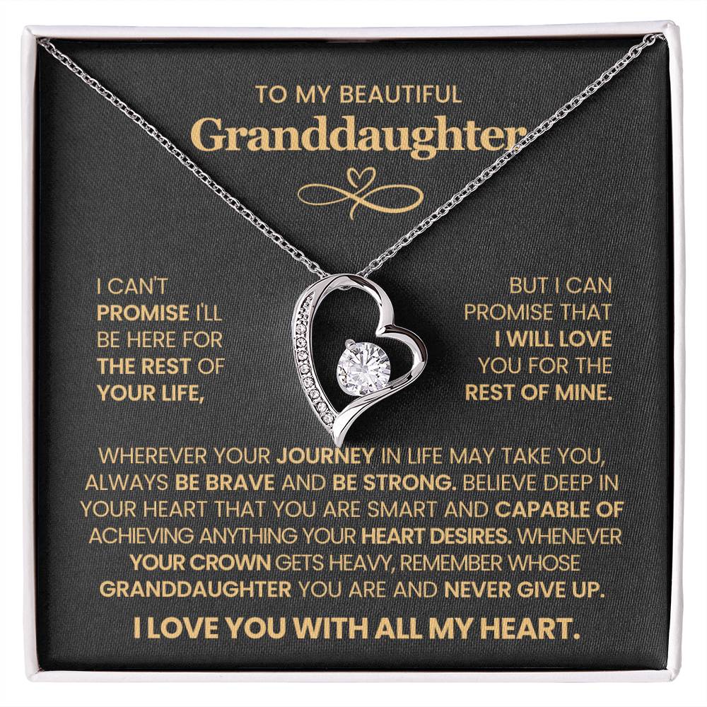 To My Beautiful Granddaughter – Always in my heart