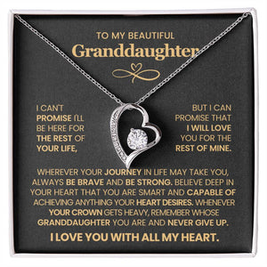 To My Beautiful Granddaughter – Always in my heart